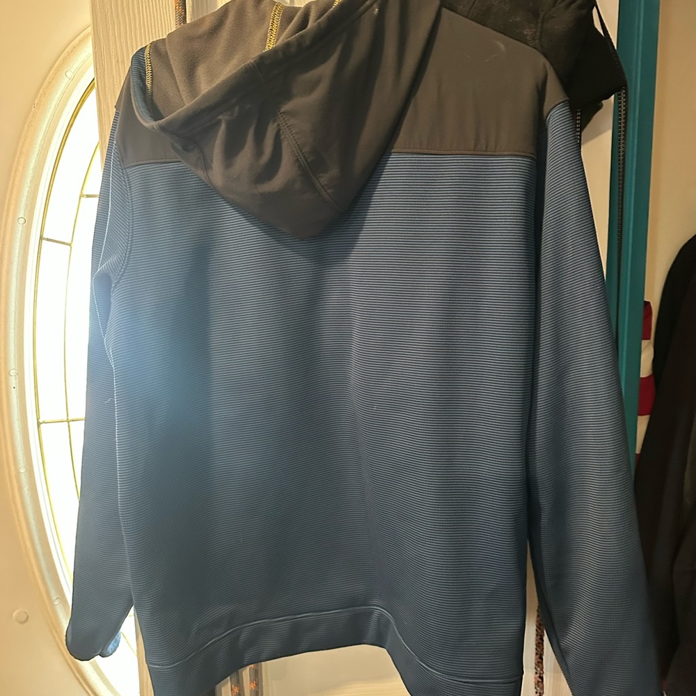 Eddie Bauer Men's Performance Jacket in Blue and Gray - Picture 3 of 3